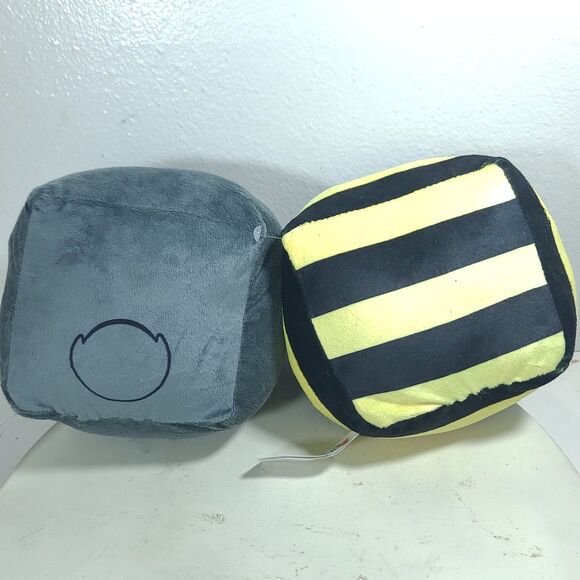 1 (2pcs) set of Inseparables Love plush cubes - Bear & Bee 5" NEW WITH TAGS - Picture 4 of 14